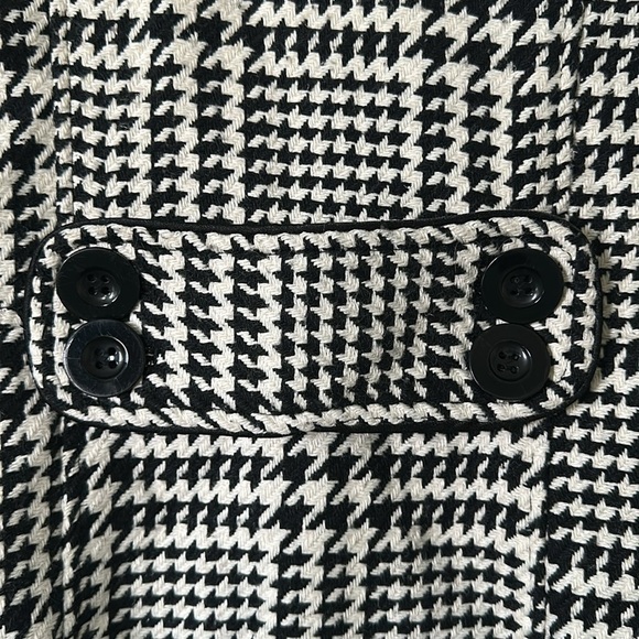 BCX Houndstooth Black and White Jacket Size M - Picture 10 of 10